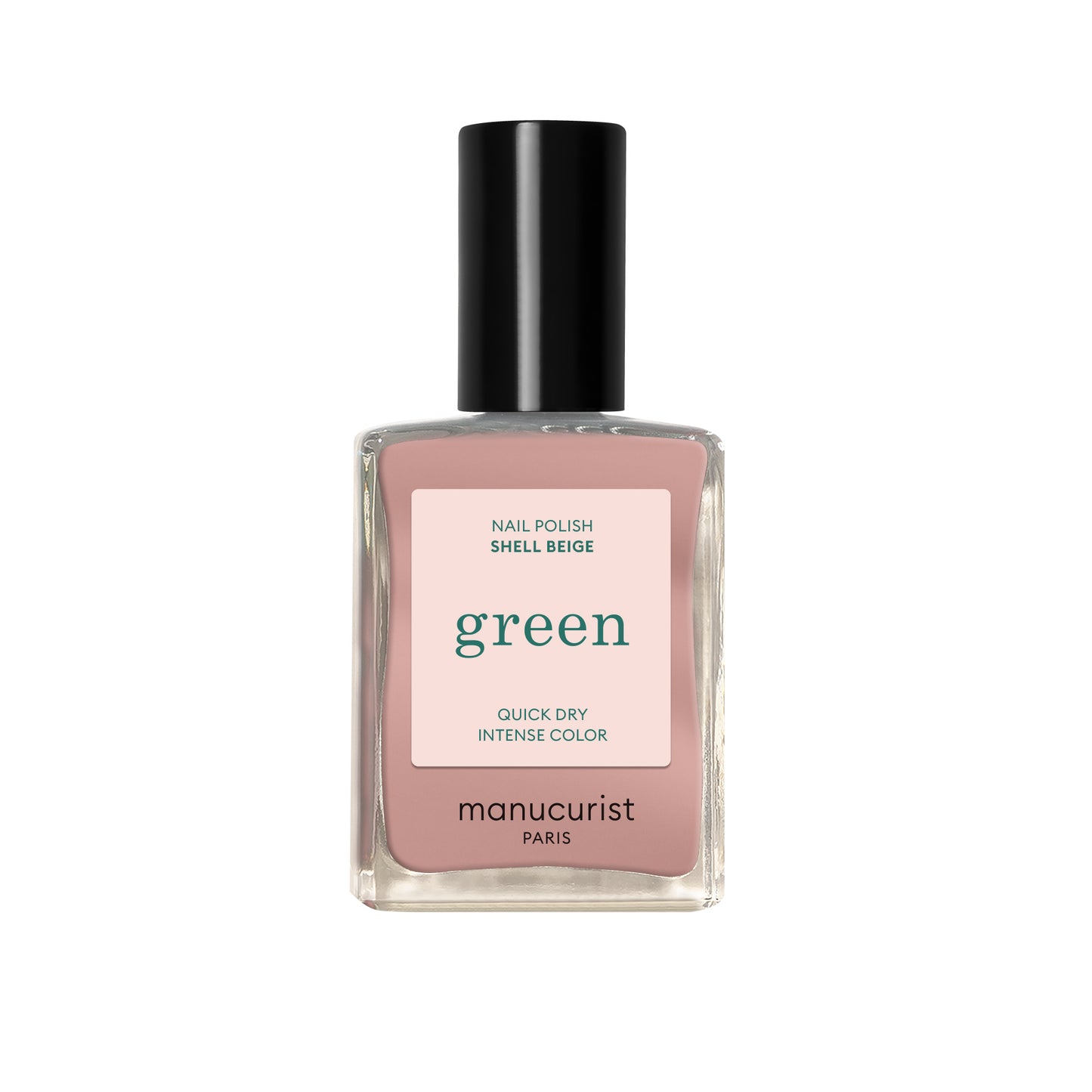 MANUCURIST Green Nail Polish Shell Beige