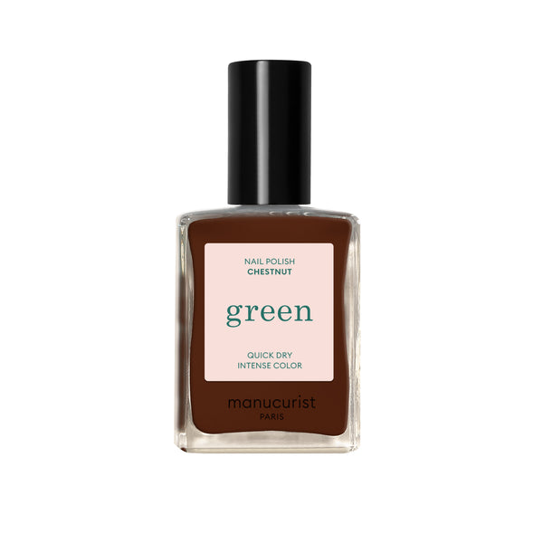MANUCURIST Green Nail Polish Chestnut