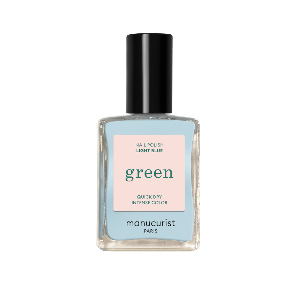 MANUCURIST Green Nail Polish Light Blue