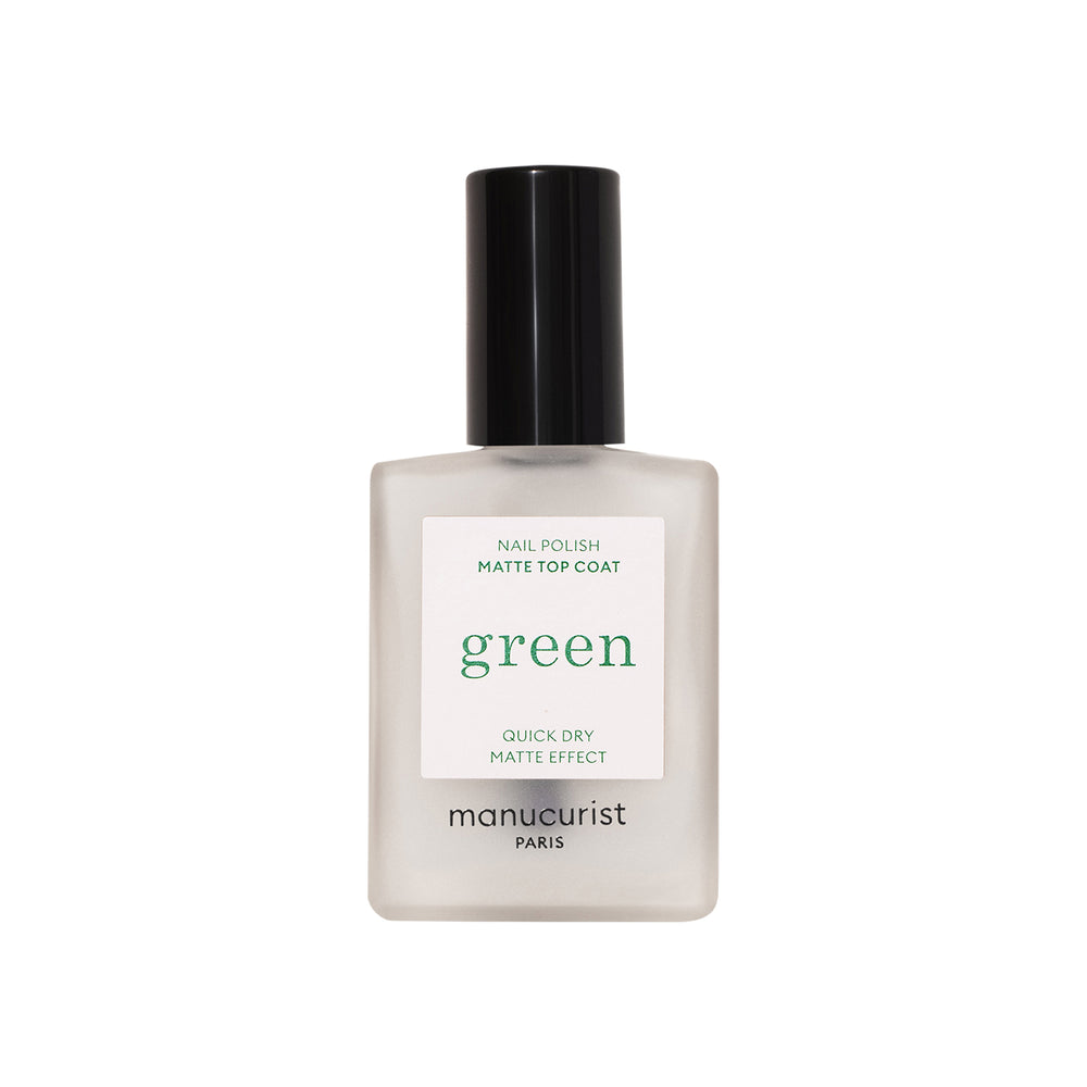 MANUCURIST Green Nail Polish Matte Top Coat