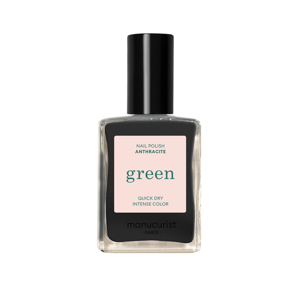 MANUCURIST Green Nail Polish Anthracite