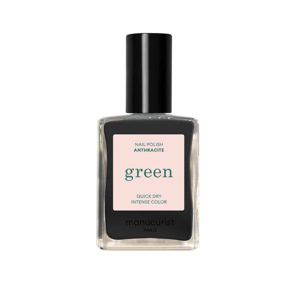 MANUCURIST Green Nail Polish Anthracite