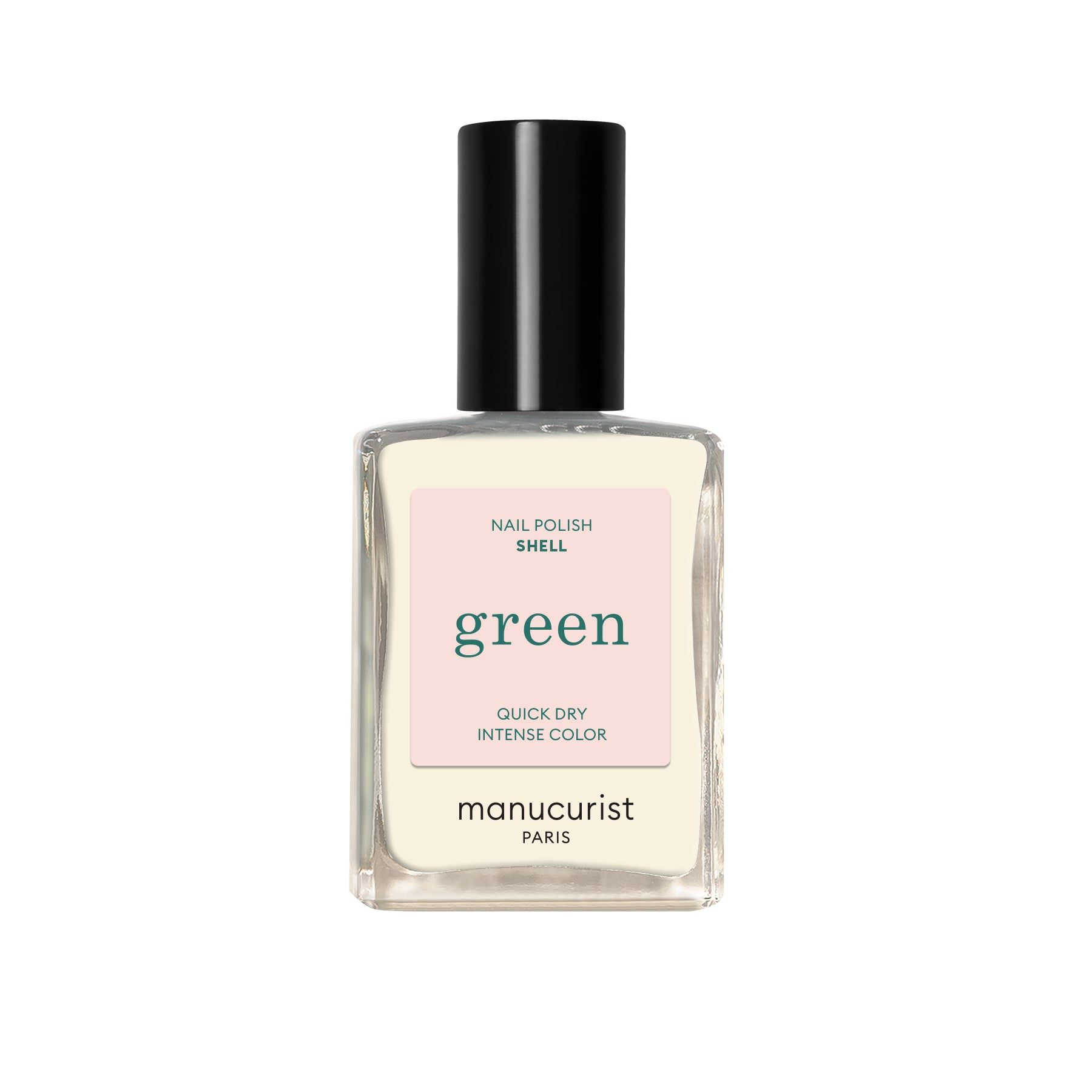 MANUCURIST Green Nail Polish Shell