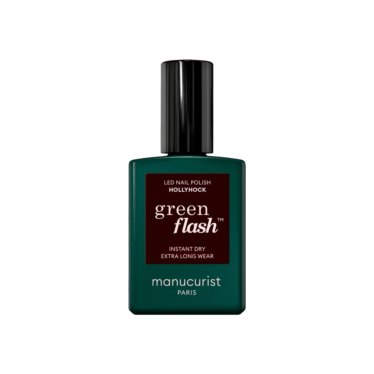 MANUCURIST Green Flash LED Nail Polish Hollyhock