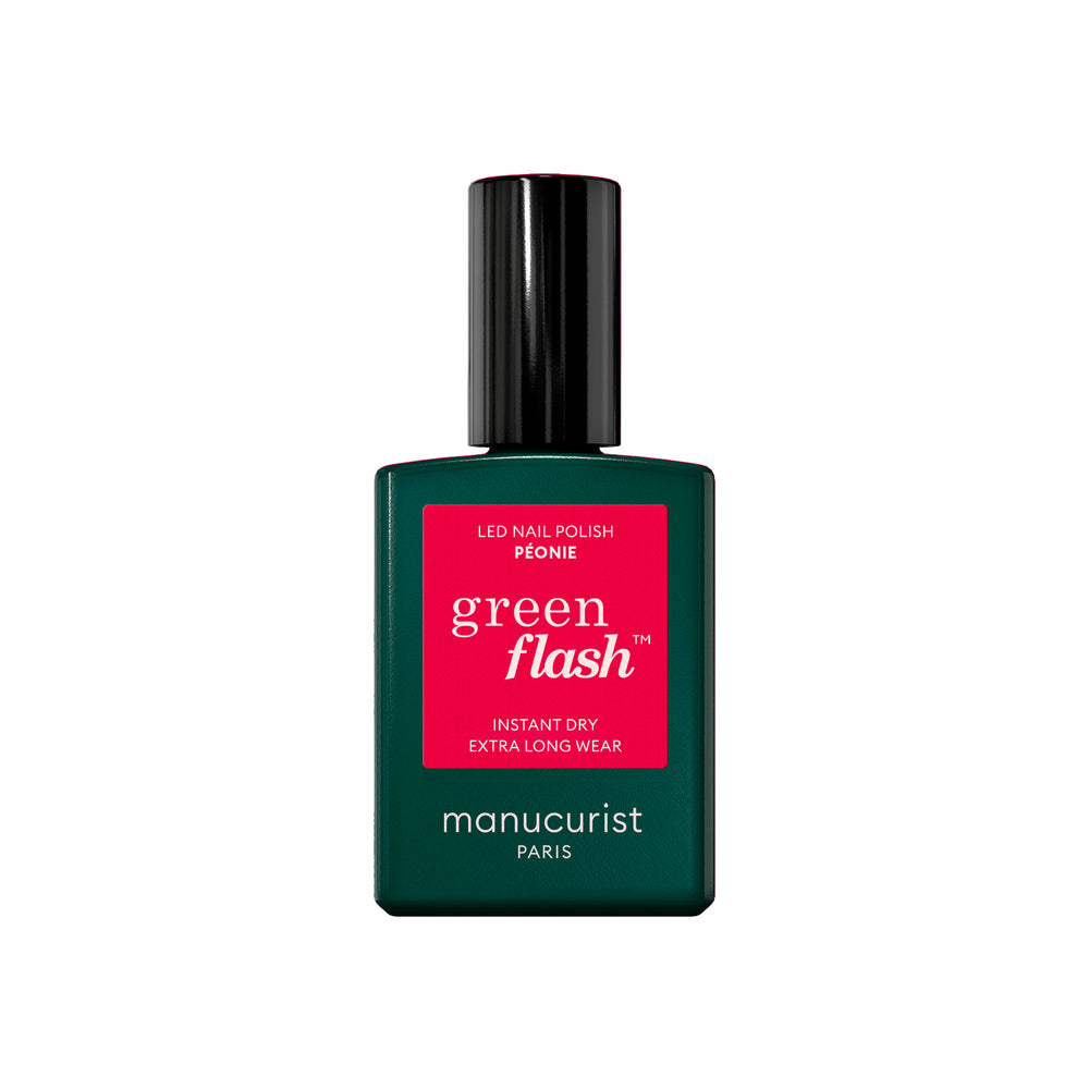 MANUCURIST Green Flash LED Nail Polish Peonie