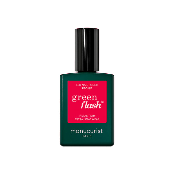 MANUCURIST Green Flash LED Nail Polish Peonie