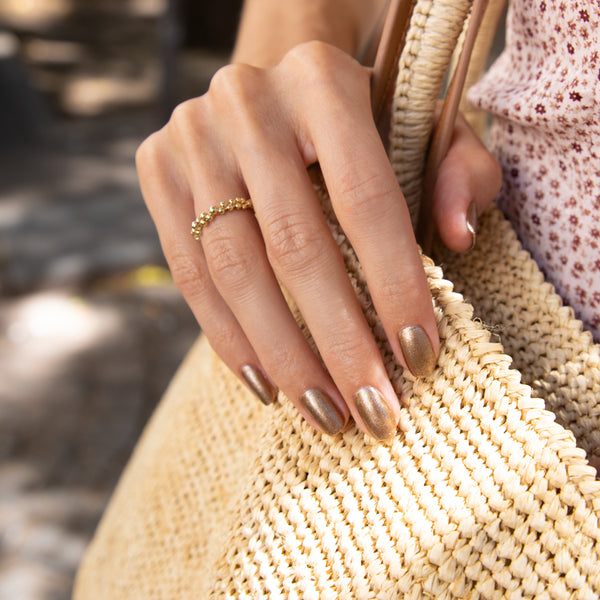 MANUCURIST Green Flash LED Nail Polish Bronze