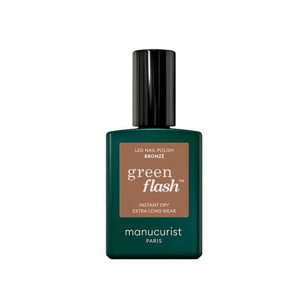 MANUCURIST Green Flash LED Nail Polish Bronze