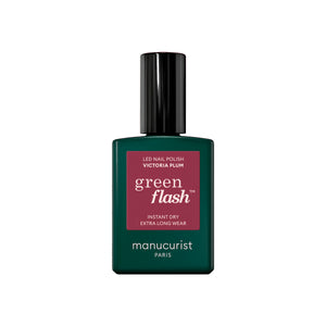 MANUCURIST Green Flash LED Nail Polish Victoria Plum