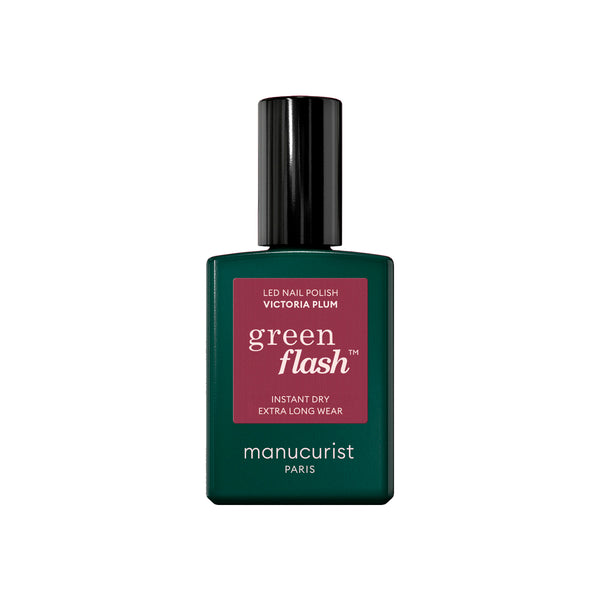 MANUCURIST Green Flash LED Nail Polish Victoria Plum