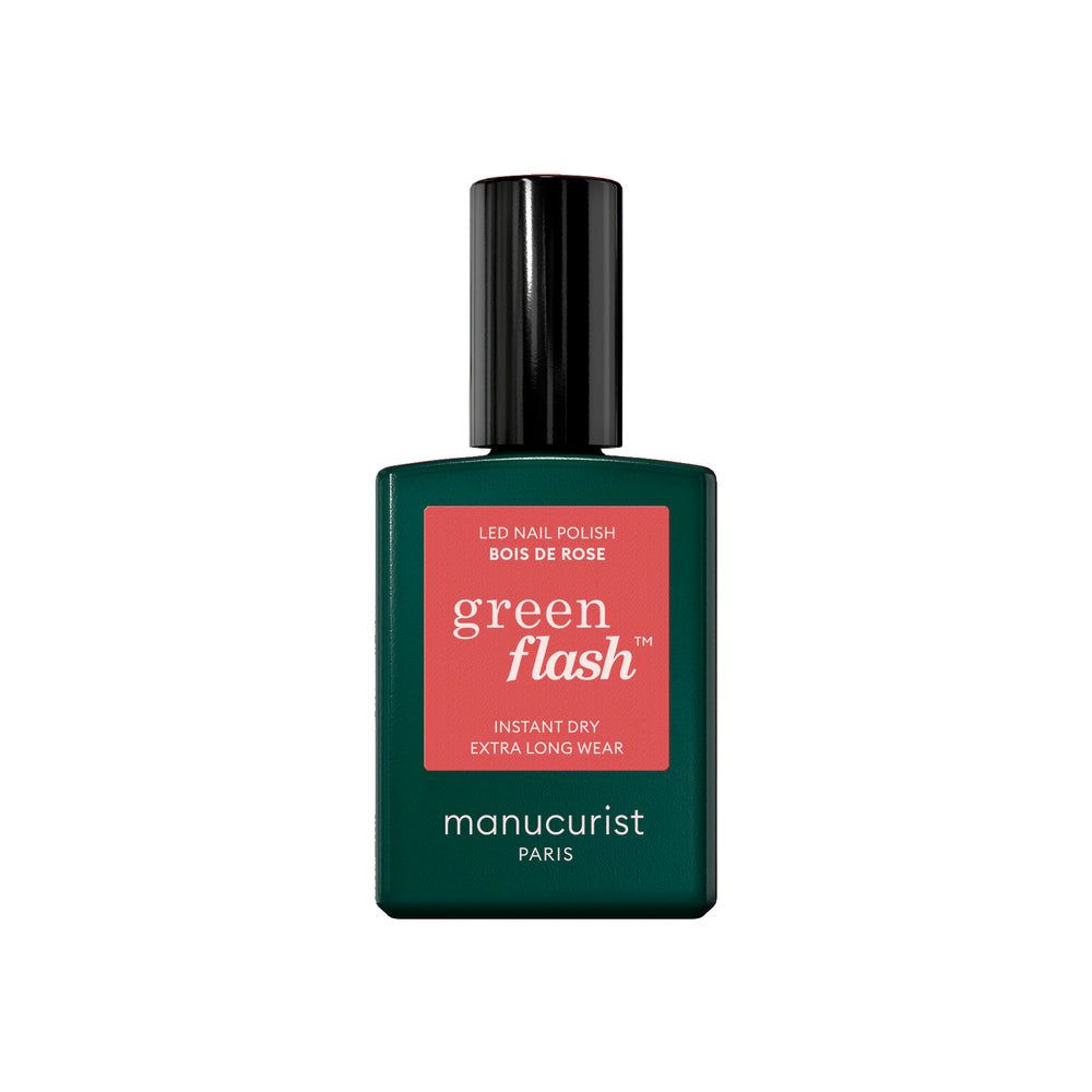 MANUCURIST Green Flash LED Nail Polish Bois de Rose