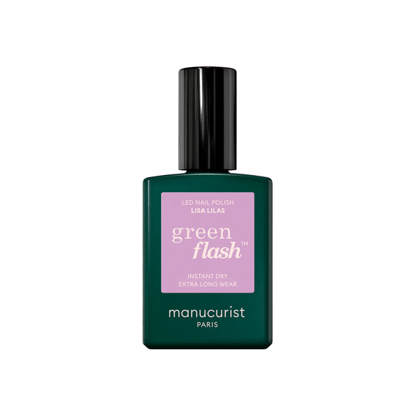 MANUCURIST Green Flash LED Nail Polish Lisa Lilas