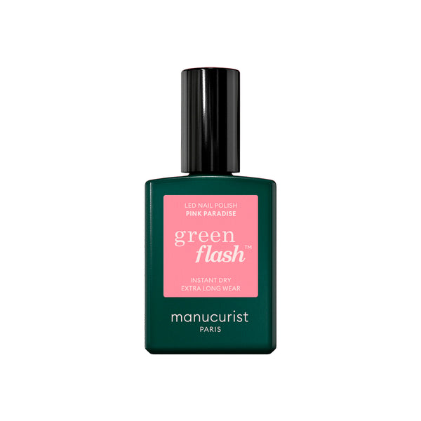 MANUCURIST Green Flash LED Nail Polish Pink Paradise