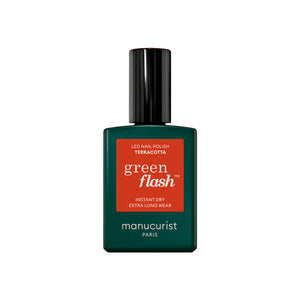 MANUCURIST Green Flash LED Nail Polish Terracotta