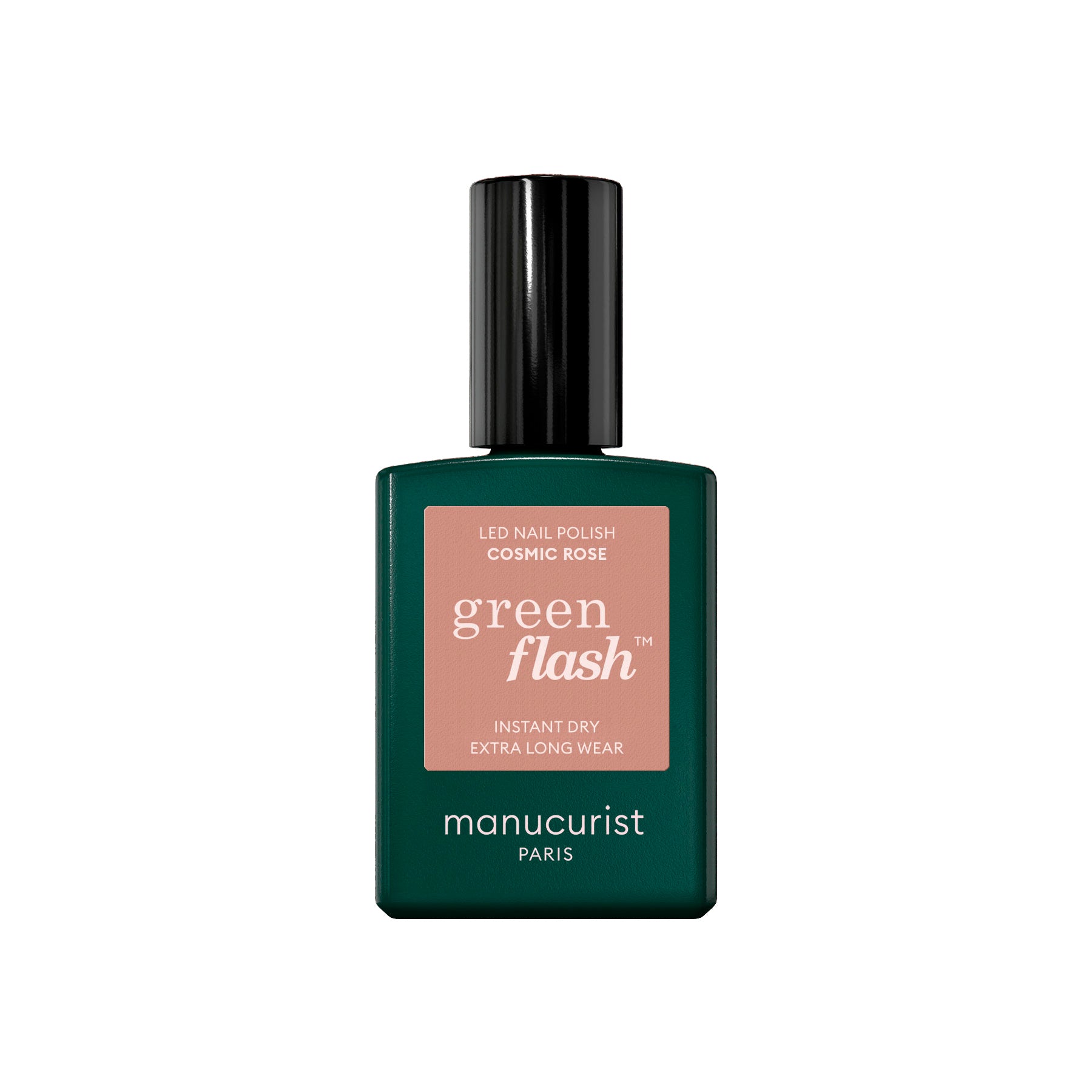 MANUCURIST Green Flash LED Nail Polish Cosmic Rose