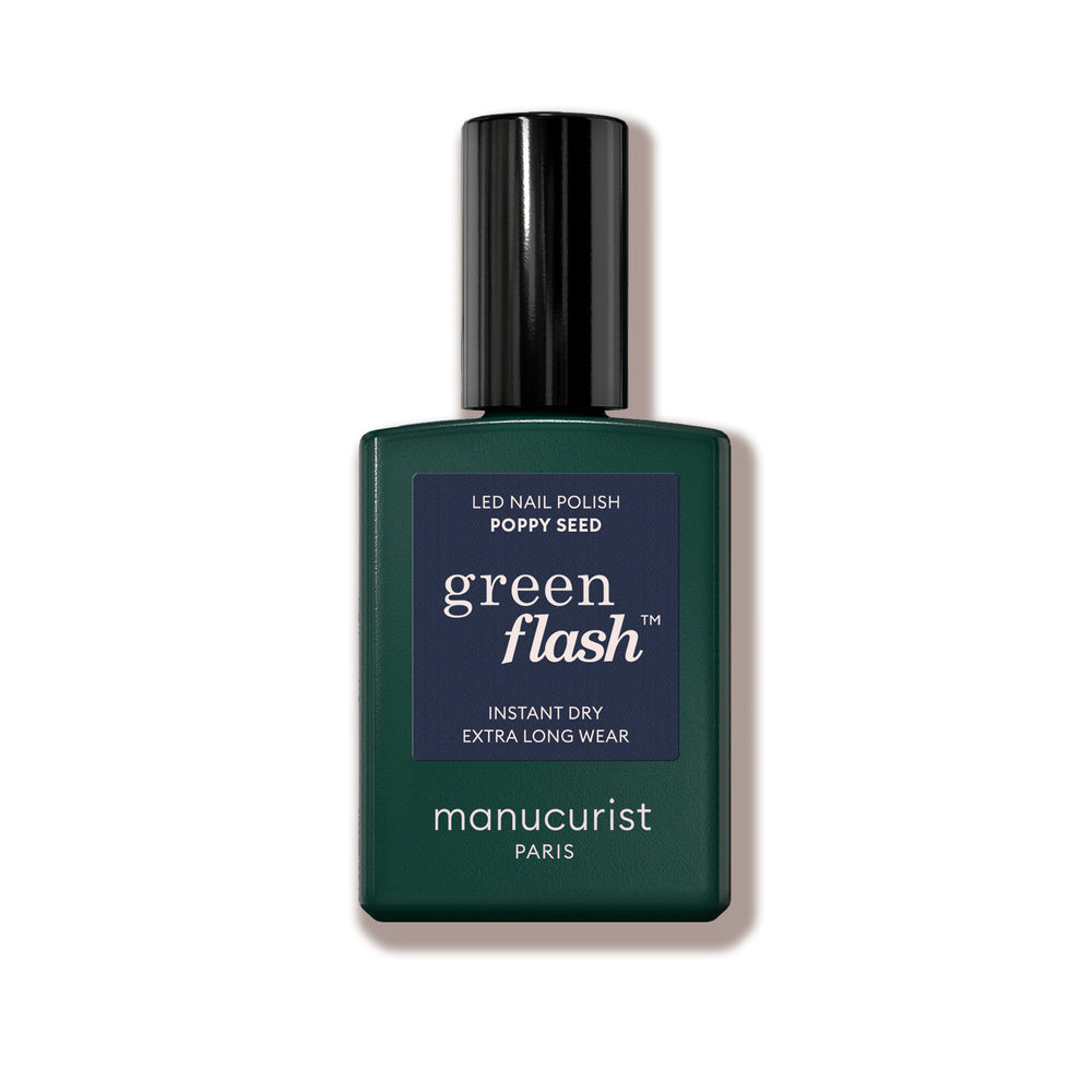 MANUCURIST Green Flash LED Nail Polish Poppy Seed