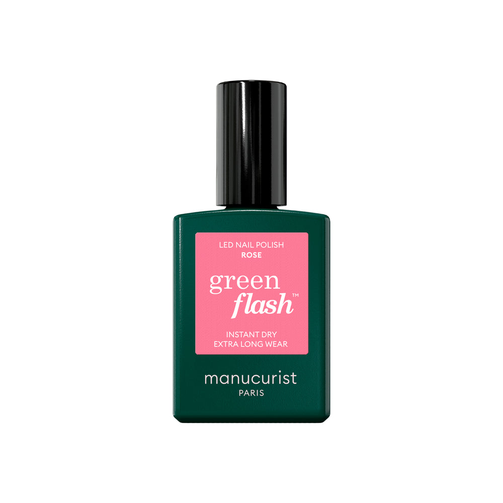 MANUCURIST Green Flash LED Nail Polish Rose