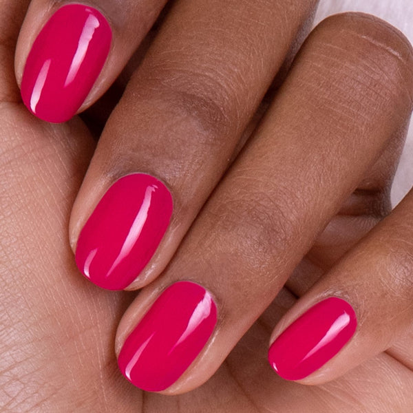 MANUCURIST Green Flash LED Nail Polish Fuchsia