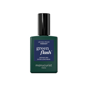 MANUCURIST Green Flash LED Nail Polish Midnight