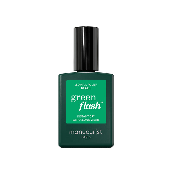 MANUCURIST Green Flash LED Nail Polish Brazil