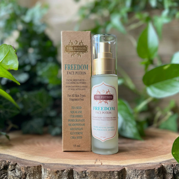 THE POTION MASTERS Freedom Facial Moisturizer + Cleansing Oil Hybrid