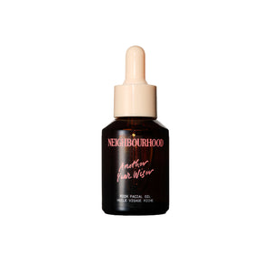 NEIGHBOURHOOD BOTANICALS - Another Year Wiser Rich Facial Oil in amber glass bottle with pipette, designed for dry and mature skin.