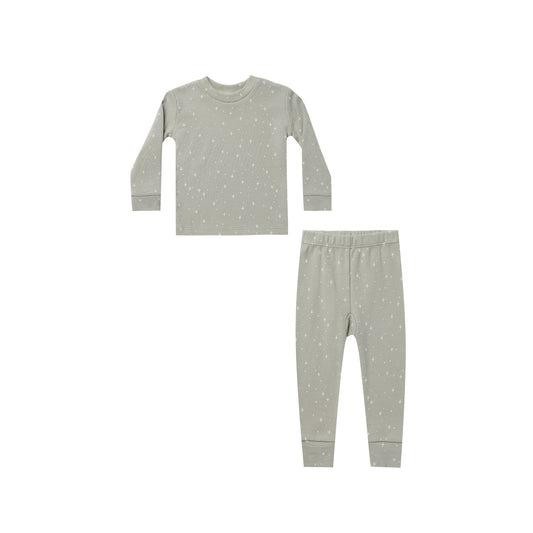 RYLEE + CRU Organic Pajama Set Twinkle ALWAYS SHOW