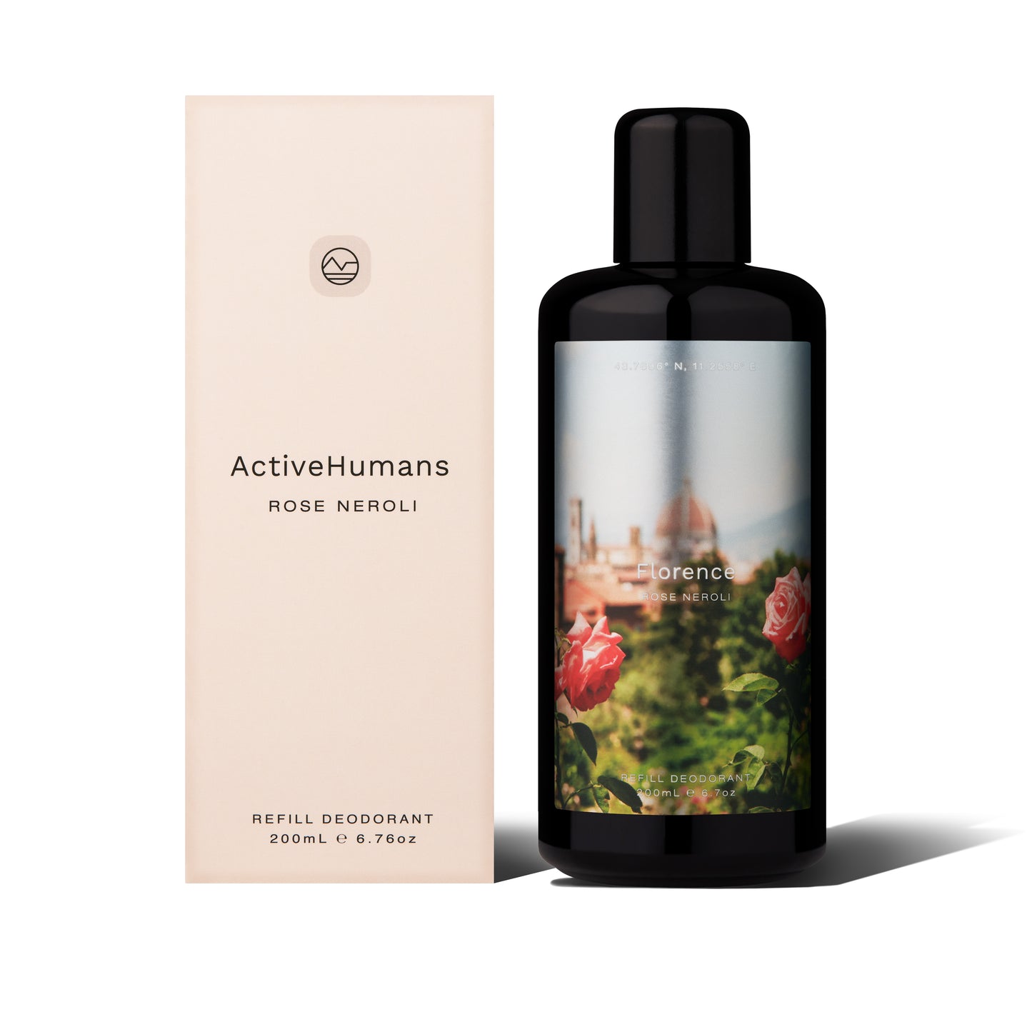 ACTIVE HUMANS Natural Deodorant Rose Neroli 200 ml