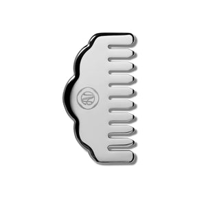 AGENT NATEUR stainless steel gua sha scalp comb