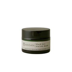 ANGAN Black Lava Face Mask