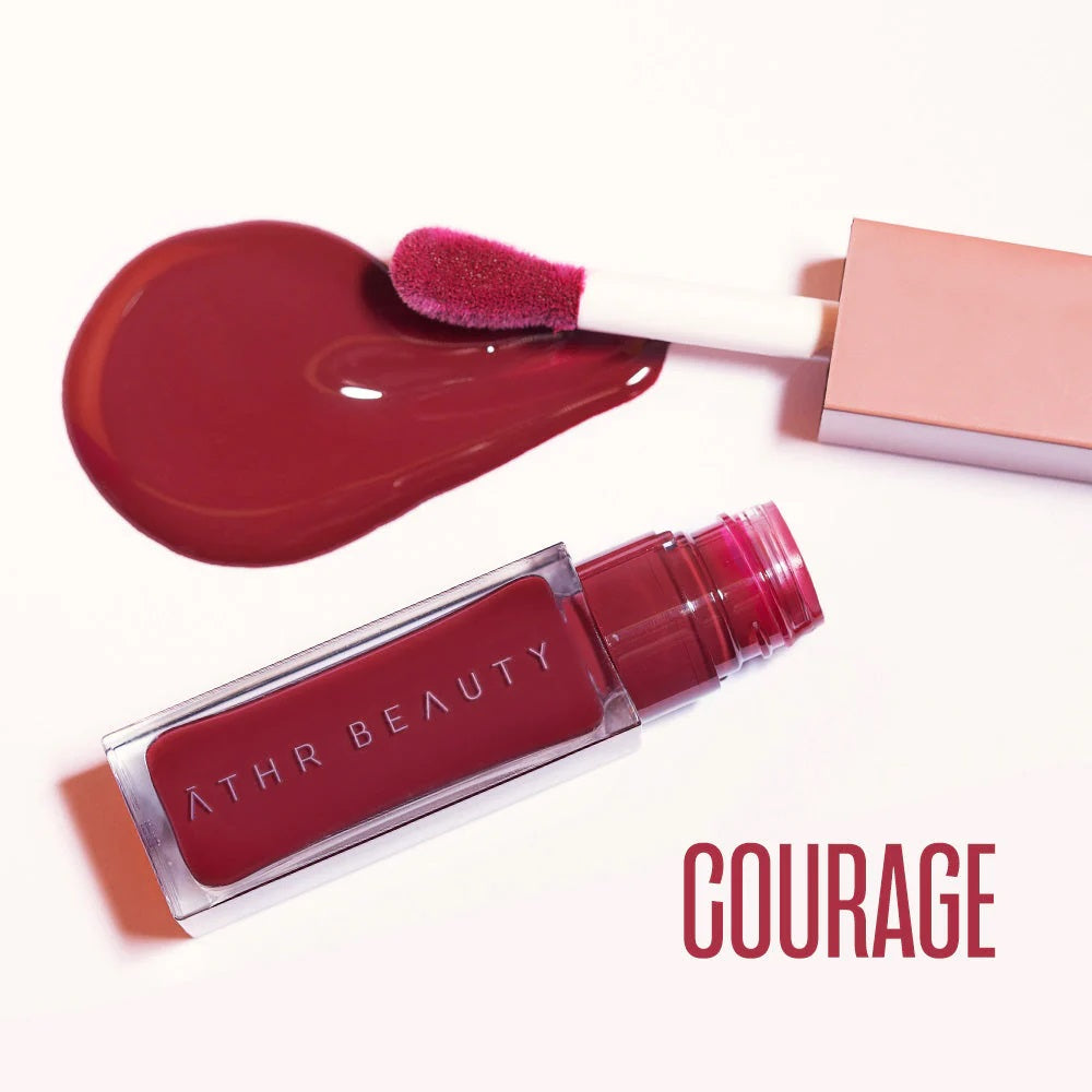 ATHR BEAUTY Desert Rose Lip + Cheek Oil Stain courage