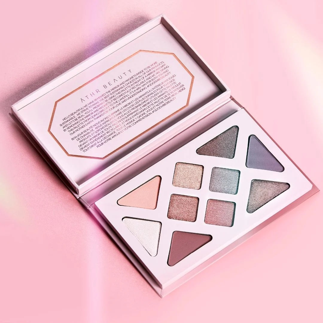 ATHR Beauty Rose Quartz Crystal Eyeshadow Palette