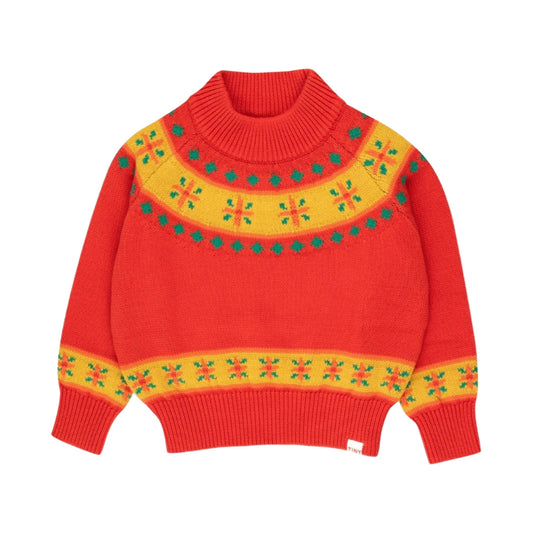 TINYCOTTONS Folky Mockneck Sweater ALWAYS SHOW