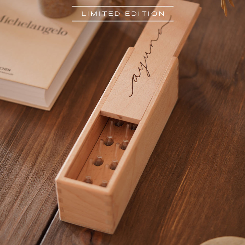 AYUNA Fusta Longeva Epidermal Fasting Ampoules minimalist skincare product