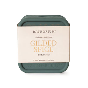 BATHORIUM Gilded Spice Bath Soak Gift Set