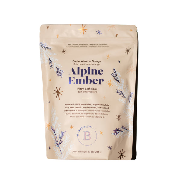 BATHORIUM The Bathologist Alpine Ember Fizzy Bath Soak