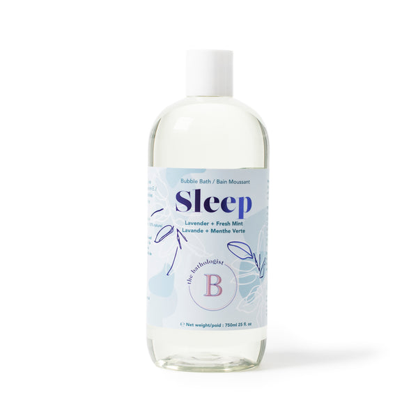 Bathorium The Bathologist Bubble Bath Sleep with lavender and mint essential oils, 750ml bottle