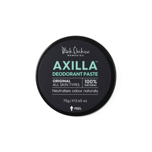 Black Chicken Remedies Axilla Natural Deodorant Paste in a jar