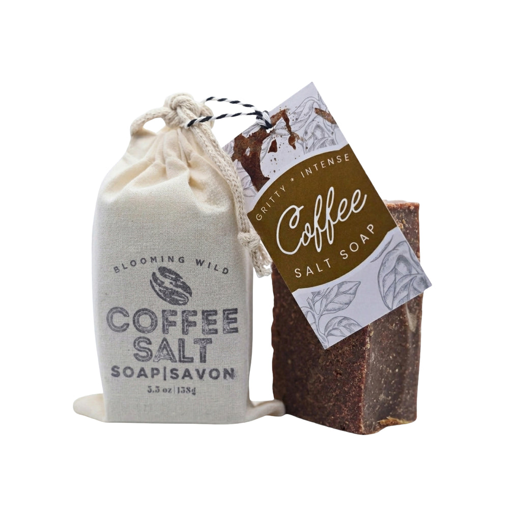 BLOOMING WILD BOTANICALS Coffee Salt Soap