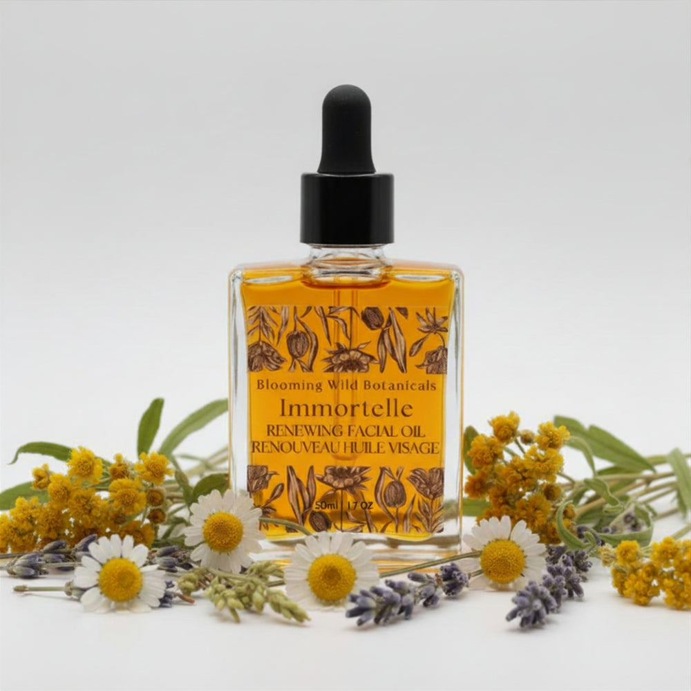 BLOOMING WILD BOTANICALS Immortelle Renewing Facial Oil 