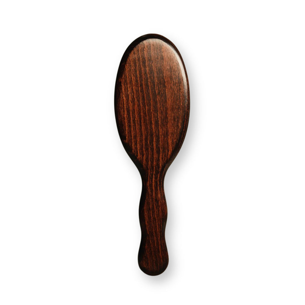 BUR BUR LUDMILA Essential Boar Bristle Brush handcrafted from beech wood with natural boar and nylon bristles.