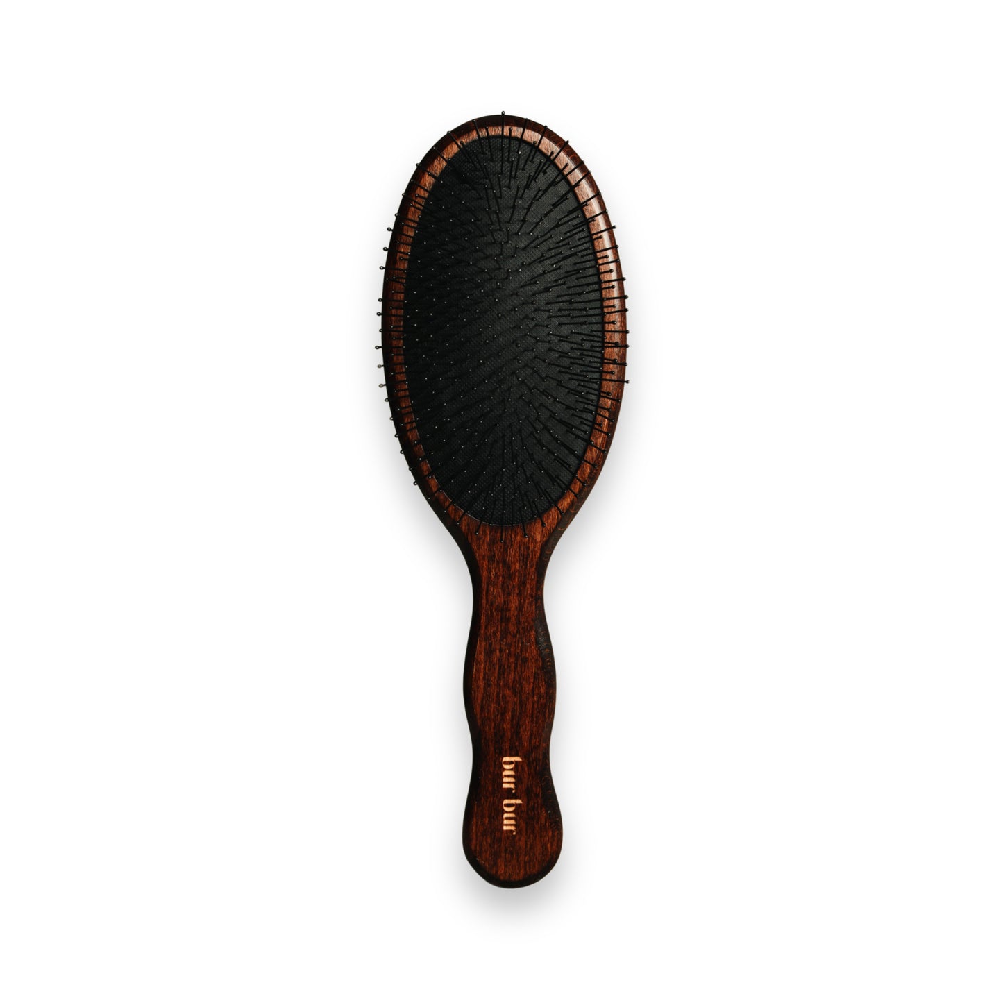 BUR BUR The Mermaid Brush wet detangling brush made from beech wood with flexible nylon bristles.
