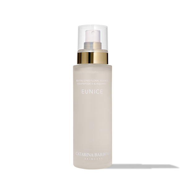 Catarina Barbosa Eunice Revitalizing Floral Essence bottle with white background