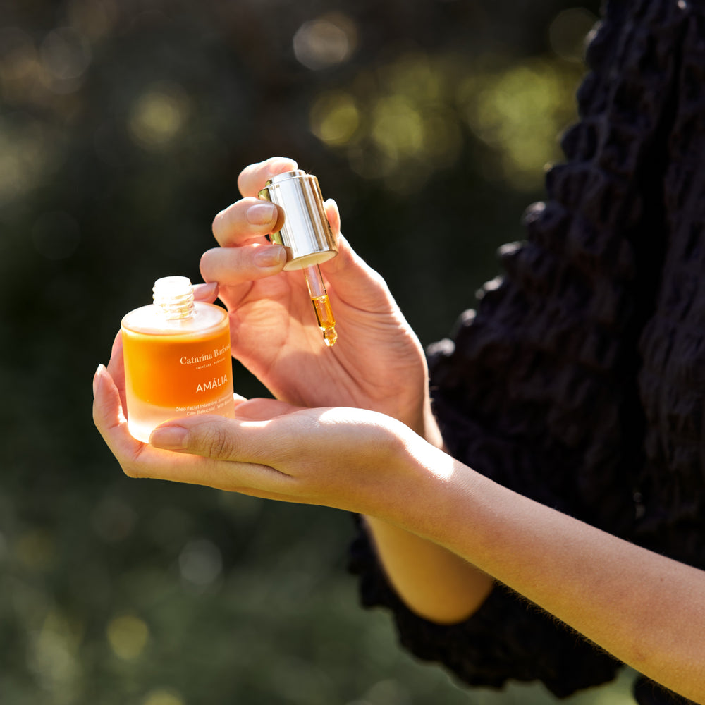 Catarina Barbosa Amália Intensive Facial Oil bottle with Bergamot and Red Mandarin, 30ml