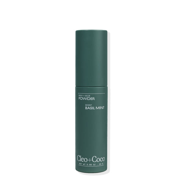 CLEO + COCO Body + Hair Powder Basil Mint