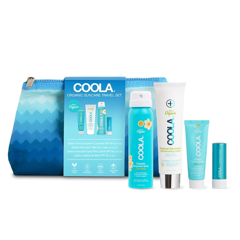 COOLA 4 Piece Classic Suncare Travel Kit