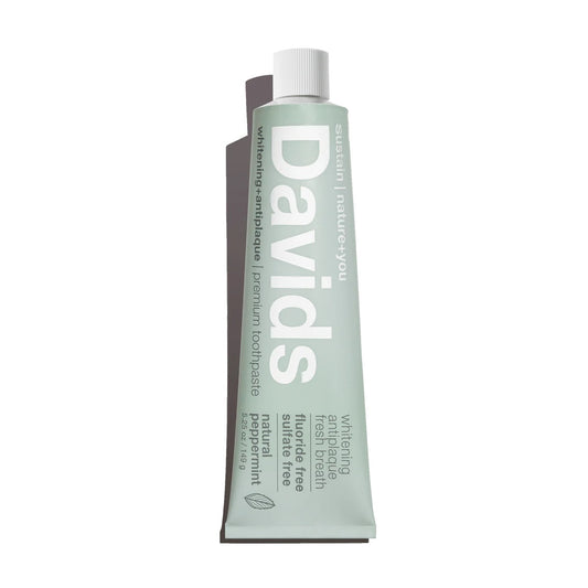 DAVID'S NATURAL TOOTHPASTE Davids Premium Natural Toothpaste Peppermint