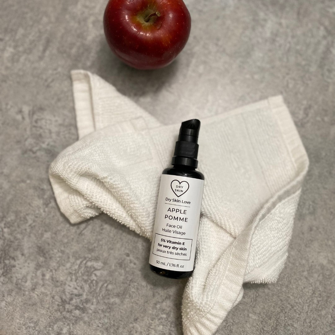 DRY SKIN LOVE Apple Elixir 5% Vitamin E Face Oil for Very Dry Skin