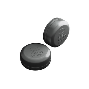 EAST COAST GLOW Solid Shampoo and Conditioner Travel Tin. Silver