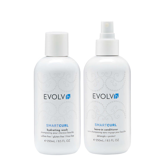 EVOLVH SmartCurl Hydrating Wash & Conditioner Duo